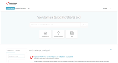 Desktop Screenshot of help.contentspeed.ro